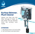 Aquarium Filter with Surface Skimmer, 10 Gallon Small Fish Tank Filter, Adjustable Water Flow for Quiet Operation