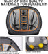 Golf Chipping Net with Tri-Turf Hitting Mat, Indoor/Outdoor Practice for Accuracy and Target Training