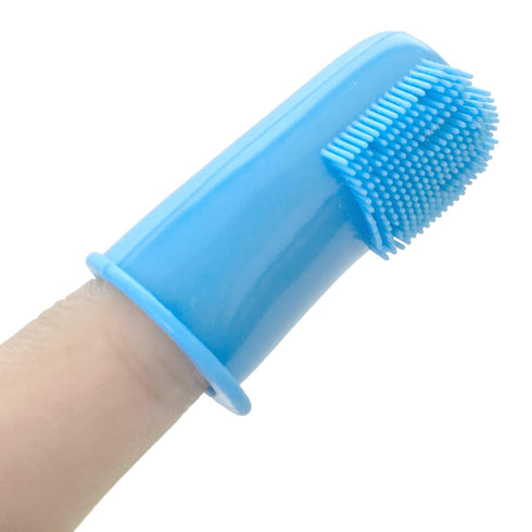 Pet Republique Dog Finger Toothbrush | Set of 6 Dental Brushes for Large to Small Dogs and Cats