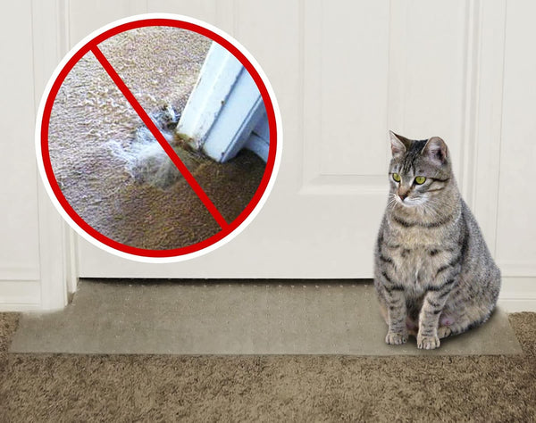 Carpet Scratch Stopper to Prevent Cats from Scratching Carpets at Doorways - 5 Year Warranty