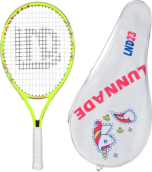 Tennis Racket for Kids, Junior 19/21/23/25 Inch Youth Racquet with Cover, Beginner Boys and Girls