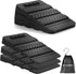 Squat Wedge Block 6PCS Adjustable Non-slip Rubber Ramp for Heel Elevated Squat, Weight Lifting
