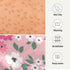 Pink Floral Pet Bed Pad, Soft Dog Bed Mat with Anti-Slip Bottom, Machine Washable Crate Pad for Dog Sleeping