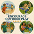Giant Flying Disc, Soft & Foldable, Floats in Air - Outdoor Play & Family Fun for Kids