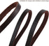 Premier Braided Leather Dog Leash 6/8/10 ft for Strong Medium Large Dogs, Heavy Duty Training Leash (10FT)