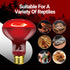 4 Pack Bulbs,100W Bulb (75, WACOOL Reptile Heat Lamp Infrared Basking Spot Light for Reptiles & Amphibians, Red Heat