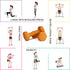 Sets Balelinko Home Gym Equipment Workouts Strength Training Weight Loss Pilates Weights Yoga Weights for Women, Men
