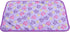 Pet Blanket Soft Fluffy Fleece Pet Mat Doggy Flannel Blanket Dog Cat Cute Paw Print Pet Blankets Purple Paw Small(23 * 16") by DOOVID
