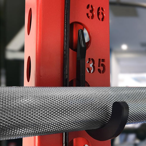 Topfinder 8PSC Squat Rack Accessories Hook Holder,Power Rack Attachments Hooks,DIY Storage Hook for Resistance Bands