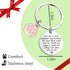 Dog Groomer Thank You Keychain Dog Groomer Birthday Keychain For Women Vet Keychain