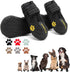 Expawlorer Dog Shoes for Small Dogs - Waterproof Anti-Slip Booties for Hot Pavement & Outdoor Use