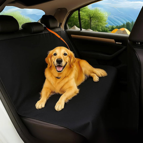 Dog Car Seat Cover for Back Seat - Waterproof and Scratchproof Back
