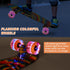Skateboards, 22" Complete Mini Cruiser for Kids with Colorful Flashing Wheels, Perfect Gift