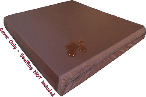 Dogbed4less 1 Pack Internal Duvet Case Waterproof Zipper Dog Bed Cover, 35"x20"X4" for Small Medium Memory Foam