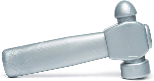 Hammer BULLYMAKE Silver Tough Chew Toy for Dogs, Durable Nylon Dog Toys for Aggressive Chewers, Dental Stimulating