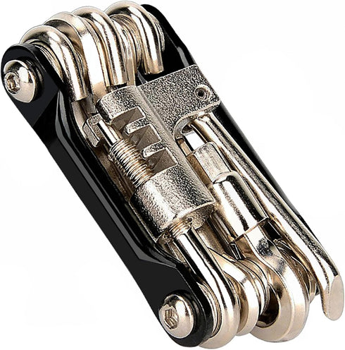 Ultimate Bike Multitool Kit, Lightweight Stainless Steel, Includes Chain Breaker, Tire Repair Kit, Motorcycle