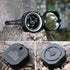Multifunctional Compass for Hiking - Military Survival Gear Handheld Compass with Carrying Bag, Great Gift for Kids