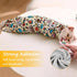 hurifeng 9lbs,21.65 21.65IN) Cat Grooming Wrap Self-Adhesive Anti-Scratch Swaddle Restraint Bag for Stress-Free Nail