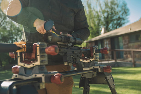 Wheeler Engineering Professional Reticle Leveling System with Heavy-Duty Construction and Storage Case