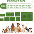 2 Pack 34"72" Homimp Washable Pee Pads for Dogs, Super Absorbent Reusable Puppy Pads,Green Long Wool Fake Grass