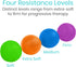 Vive Squeeze Balls for Hand Therapy, Exercise, Arthritis (w/Rehab Video App) - Grip Strengthener Occupational Equipment