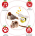 Gigwi Interactive Cat Toys, Animal Sound Bird/Mouse/Bee Interactive Squeaking Toys for Cats