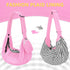 Lukovee Pet Sling, Hand Free Dog Sling Carrier Adjustable Padded Strap Tote Bag, Shoulder Bag with Safety Belt & Front