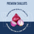 (8 oz, Harmony House Premium Dehydrated Shallots Quart Size Jar)
