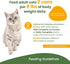 HQS Natural Ocean Fish Canned Wet Food by almo nature, Grain Free, Additive Free, Flaked for Adult Cats