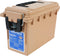 Sheffield 12627 Field Box, Water Resistant Ammo Storage Box, Tamper-Proof Locking Ammo Can, Stackable, Made in the
