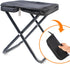 10 Inch 220lbs Camping Stool Portable Folding Stool with Carry Bag Weight Load Portable Stool for Camping Fishing
