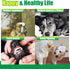 EXPAWLORER Squeaky Tennis Balls for Dogs, 12 Pack High Elastic Durable Balls for Aggressive Chewers