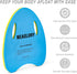 NEAGLORY 5 Pieces Water Aerobics Set, Aquatic Exercise Pool Fitness Equipment with Foam Dumbbell, Swim Kickboard, Pull