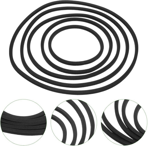 Mipcase Aquarium Floating Plant Rings - 5pcs Fish Feeding Ring for Fish Tank