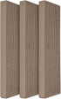Navaris Cat Scratching Board Set - Narrow Cardboard Scratch Boards for Small and Large Cats, Set of 3