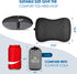 Hikenture Camping Pillow with Removable Cover, Ultralight Inflatable Pillow for Neck Lumbar Support