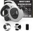 Upgrade 4-in-1 Retractable Dog Leash with LED Light & Dispenser & Poop Bags, 16ft Heavy Duty for Dogs up to 44lbs