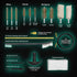 GRITR Universal Multi-Caliber Gun Cleaning Kit, 12 Ga/20 Ga/.22 Cal, Pistol, Rifle & Shotgun Supplies Set