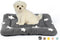Mora Pets Dog Crate Pad, Dog Bed Mat for Small Medium Dogs, Washable Pet Kennel Pad for 24 inch Cage, Ultra Soft Flat