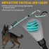 Reflective Heavy Duty Dog Leash with Car Seat Belt and Padded Handle, Tactical No Pull Leash for Large Medium Dogs,