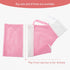 2Pcs Cat Bathing Bag, Adjustable Cat Grooming Restraint Bag for Bathing (Gray & Pink)