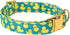 Maca Bates Cute Duck Green Dog Collar for Dogs Adjustable Thick Collars Accessories Gift for Small Medium Large XL Girl Boy Male Female Puppy Pet