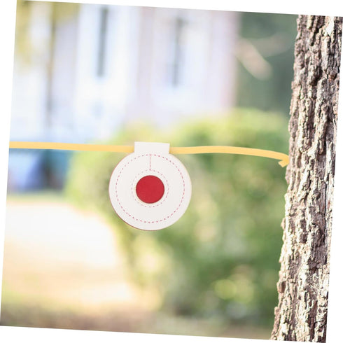 Yardwe 10 Pcs Slingshot Bullseye Hunting Targets Metal Training Accuracy Tool for 7c Thicken