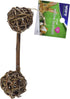 Ware Manufacturing Natural Woven Willow Small Pet Chew Toy, Barbell