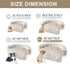 Couch Cover for Dogs/Cats, Luxurious Waterproof Bed Mats for Pets, Nonskid Bottom, Perfect for Dog Crate or Car (Desert