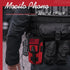 IronSeals Tactical Phone Holster Pouch, Molle Attachment Waist Bag for 4.7"-6.9" Phones with Tactical Gear Clip
