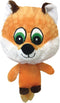 Multipet Knobby Noggins Fox Dog Toy