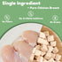 14.2 OZ Freeze Dried Chicken Cat and Dog Treats Single Ingredient Chicken Meat High Protein, Bite-Sized Pet Training