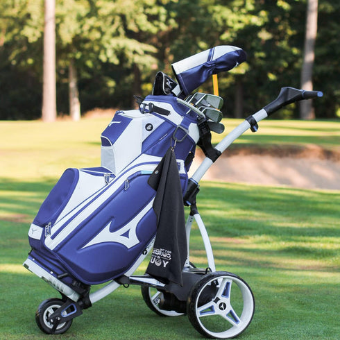R HORSE 2Pcs Golf Towels for Men - Funny Embroidered Gift for Dad and Grandpa, Microfiber with Clip