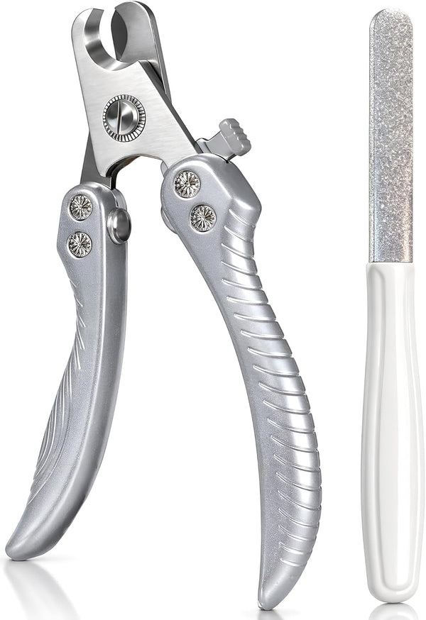 Naigrins Dog Nail Clippers for Large Dogs, Heavy Duty Dog Nail Cutter, Extra